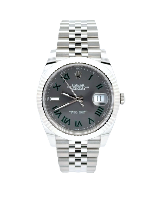 Datejust 41 Unworn Jubile Wimbeldon Dial
